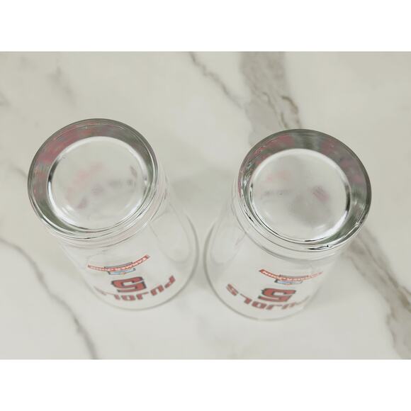 LA Angels Albert Pujols #5 Pint Beer Glass 16oz Drinkware 5 1/2" Tumbler x2 - Picture 12 of 13